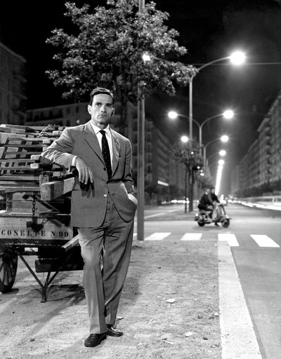 Pier Paolo Pasolini a Roma, luglio 1960 da Unbekannt Unbekannt